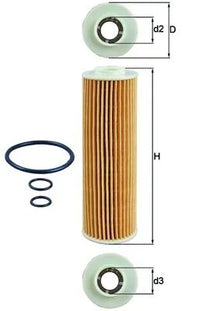 Filtru Ulei KNECHT pentru Mercedes C - OX183/5D