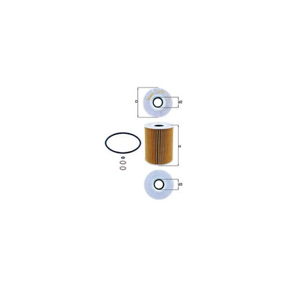 Filtru Ulei Knecht pentru BMW 3/7 - OX254D3