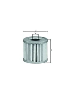 Filtru Ulei KNECHT 0.11 kg - OX411