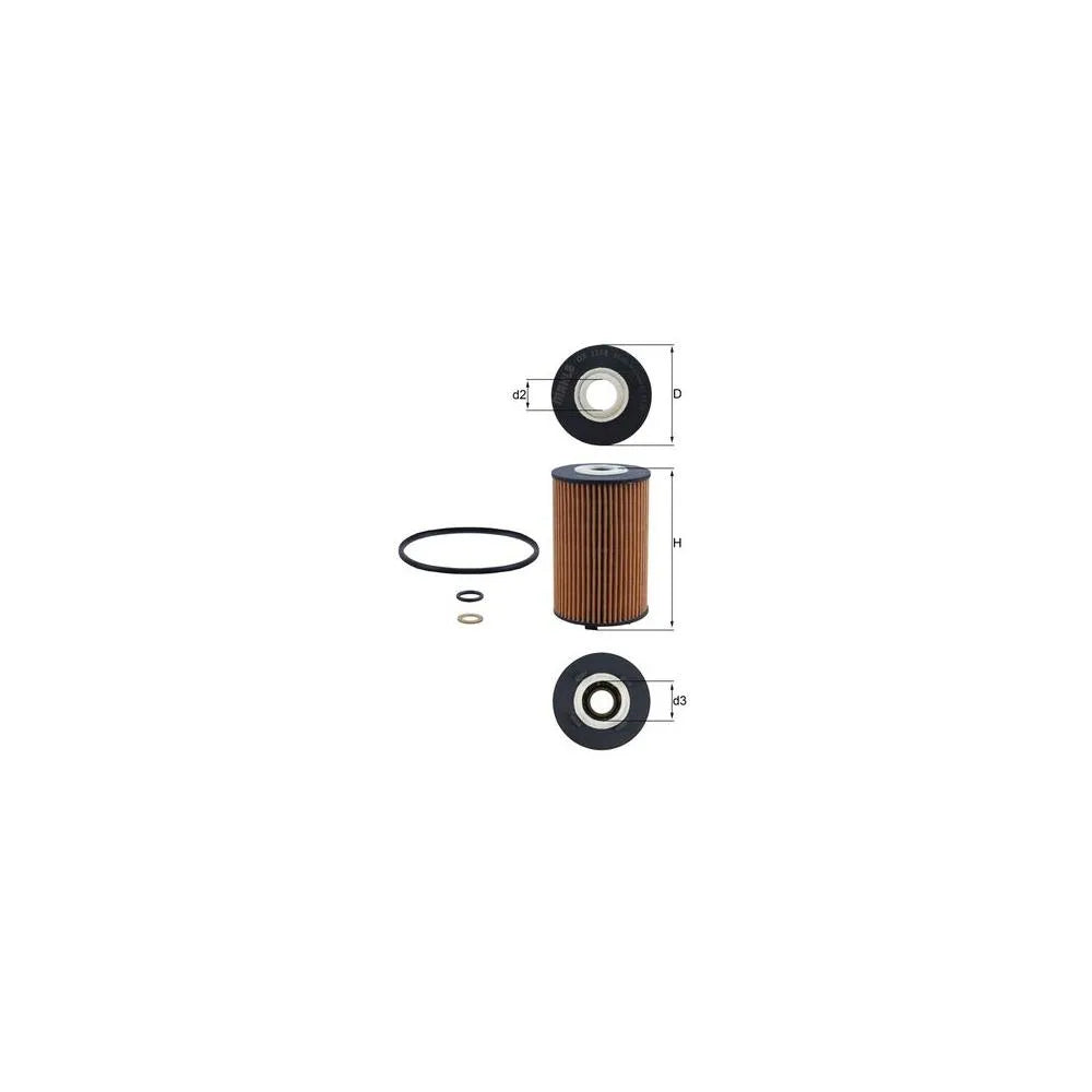 Filtru Ulei Knecht pentru Ssangyong Korando, Ssangyong Actyon Ii - OX1158D