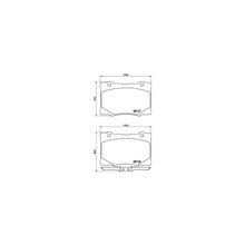 Placute Frana Brembo - P28079