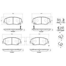 Placute Frana BREMBO - P 34 014