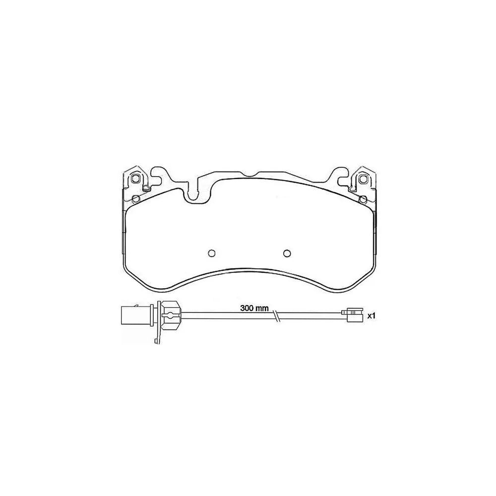 Placute Frana Brembo - P 50 127
