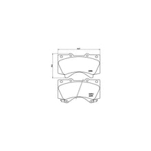 Placute Frana Brembo - P83107