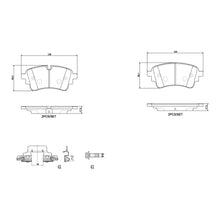 Placute Frana BREMBO - P 85 186