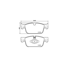 Placute Frana BREMBO - P 86 028