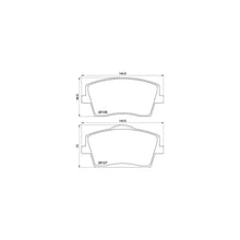 Placute Frana Brembo - P 86 031