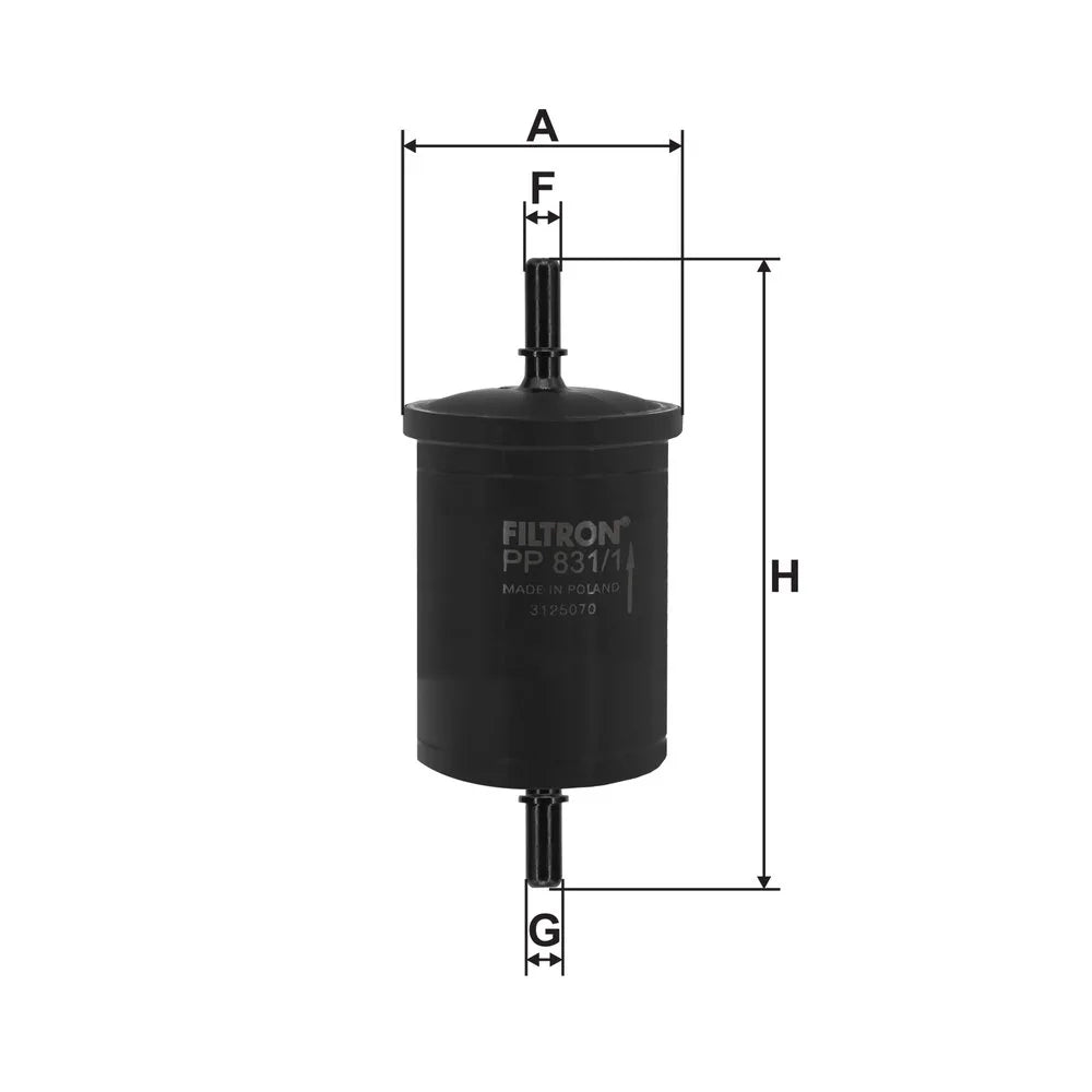 Filtru Combustibil FILTRON 0.10 kg - PP 831/1