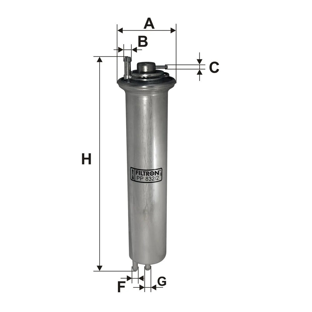 Filtru Combustibil FILTRON pentru BMW - PP 832/2