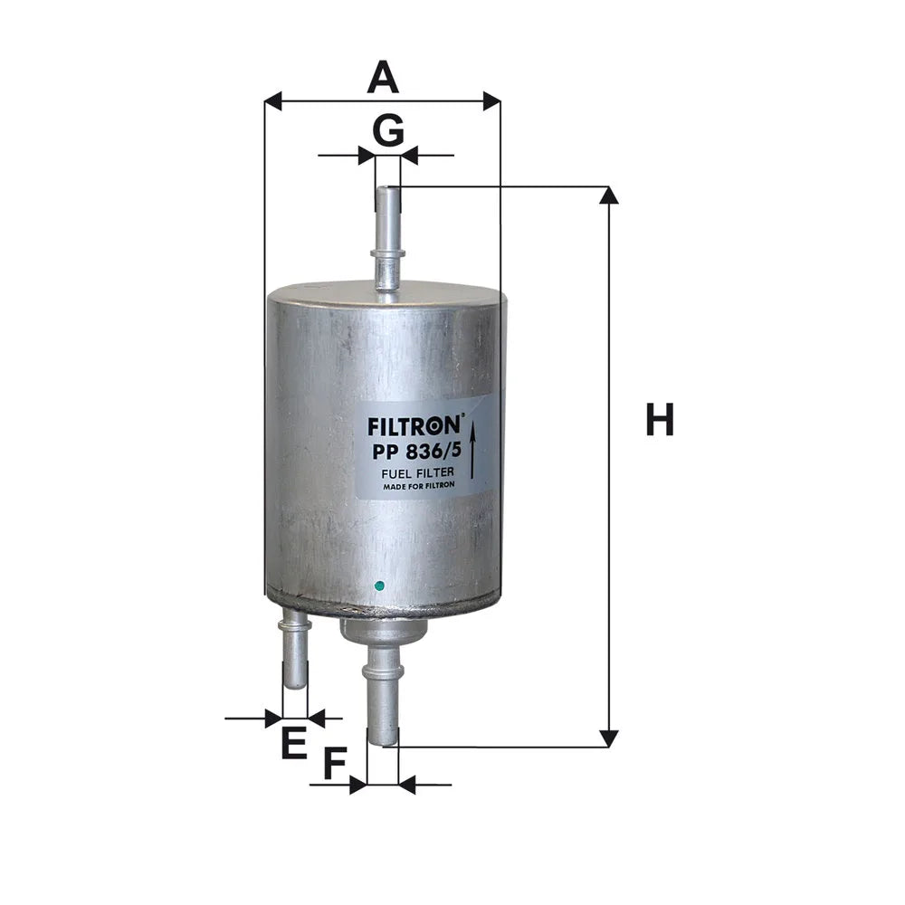 Filtru Combustibil FILTRON 0.31 kg - PP 836/5