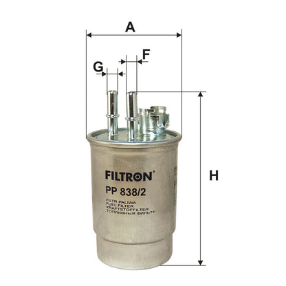 Filtru Combustibil FILTRON pentru Ford Fiesta - PP 838/2