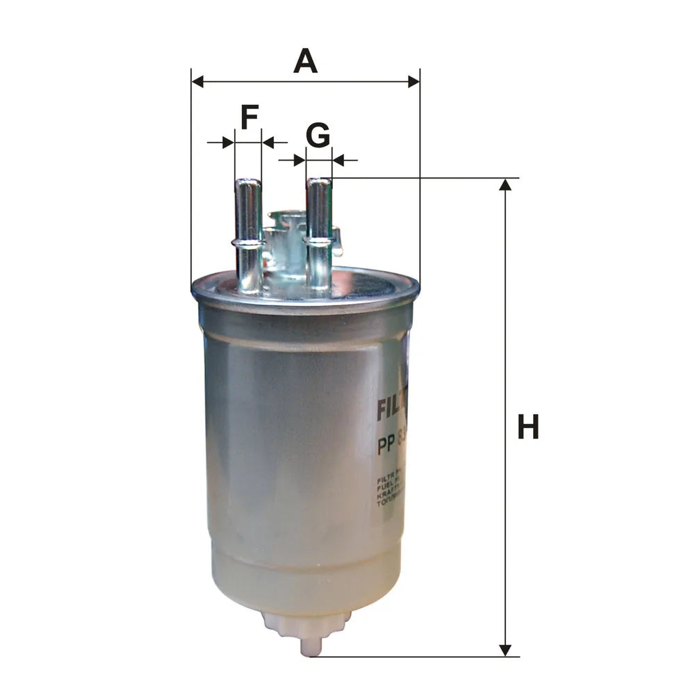 Filtru Combustibil FILTRON pentru Ford Focus I - PP 838/5