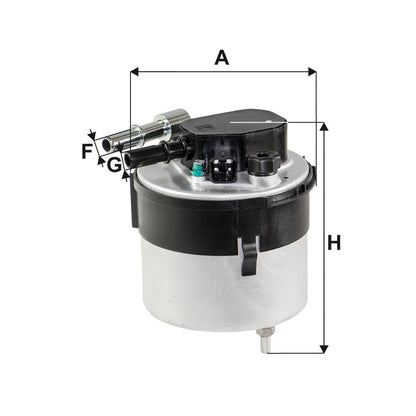 Filtru Combustibil FILTRON pentru Ford C-Max, Mazda - PP 838/8
