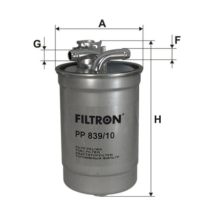 Filtru Combustibil FILTRON 0.40 kg - PP 839/10