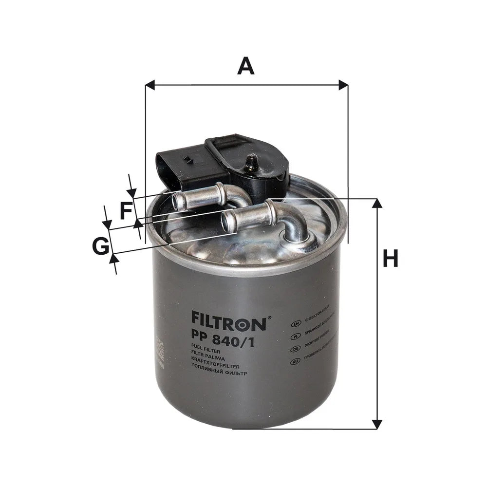 Filtru Combustibil FILTRON pentru Mercedes Marco Polo Camper - PP 840/1