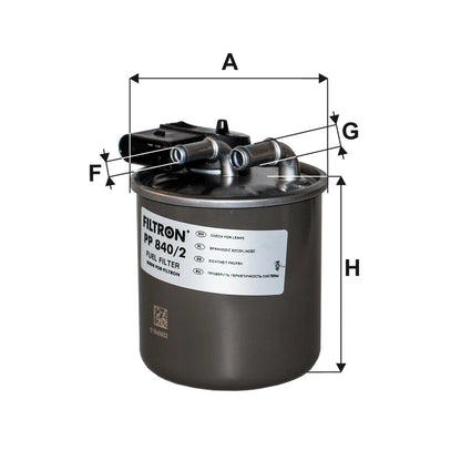 Filtru Combustibil FILTRON pentru Mercedes Marco Polo Camper - PP 840/2