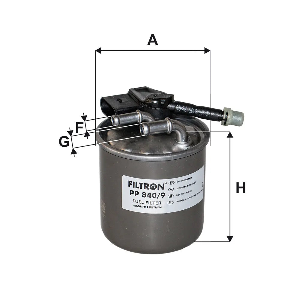 Filtru Combustibil FILTRON pentru Mercedes C - PP 840/9