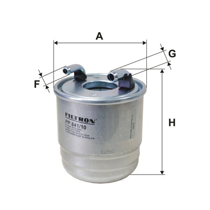 Filtru Combustibil FILTRON pentru Mercedes C - PP 841/10