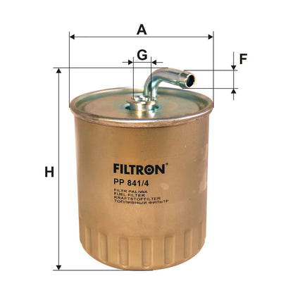 Filtru Combustibil FILTRON pentru Mercedes C - PP 841/4