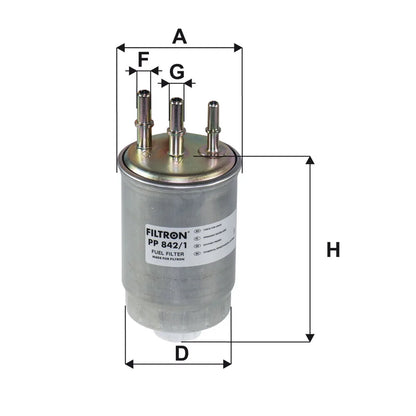 Filtru Combustibil FILTRON pentru Ssangyong Actyon I - PP 842/1