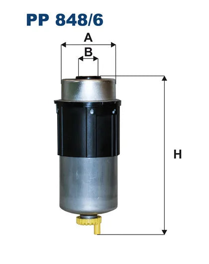 Filtru Combustibil FILTRON pentru Ford Transit - PP 848/6
