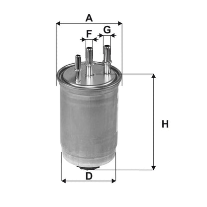 Filtru Combustibil FILTRON pentru Ford Tourneo Connect - PP 848/7