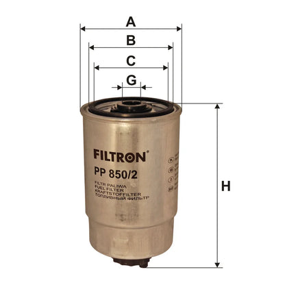 Filtru Combustibil FILTRON pentru Skoda Superb I - PP 850/2