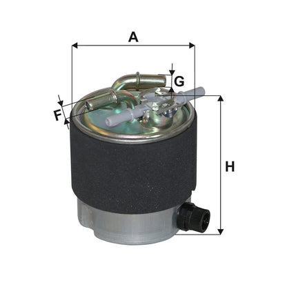 Filtru Combustibil FILTRON 0.47 kg - PP 857/4