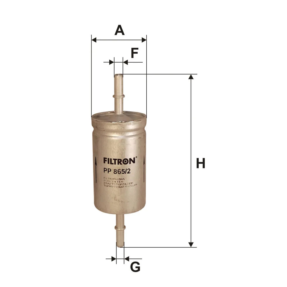Filtru Combustibil FILTRON pentru Ford C-Max Ii, Ford Usa Crown Victoria - PP 865/2