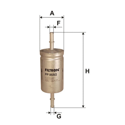 Filtru Combustibil FILTRON pentru Ford C-Max Ii, Ford Usa Crown Victoria - PP 865/2