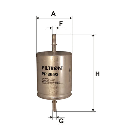 Filtru Combustibil FILTRON pentru Ford Mondeo Iii - PP 865/3