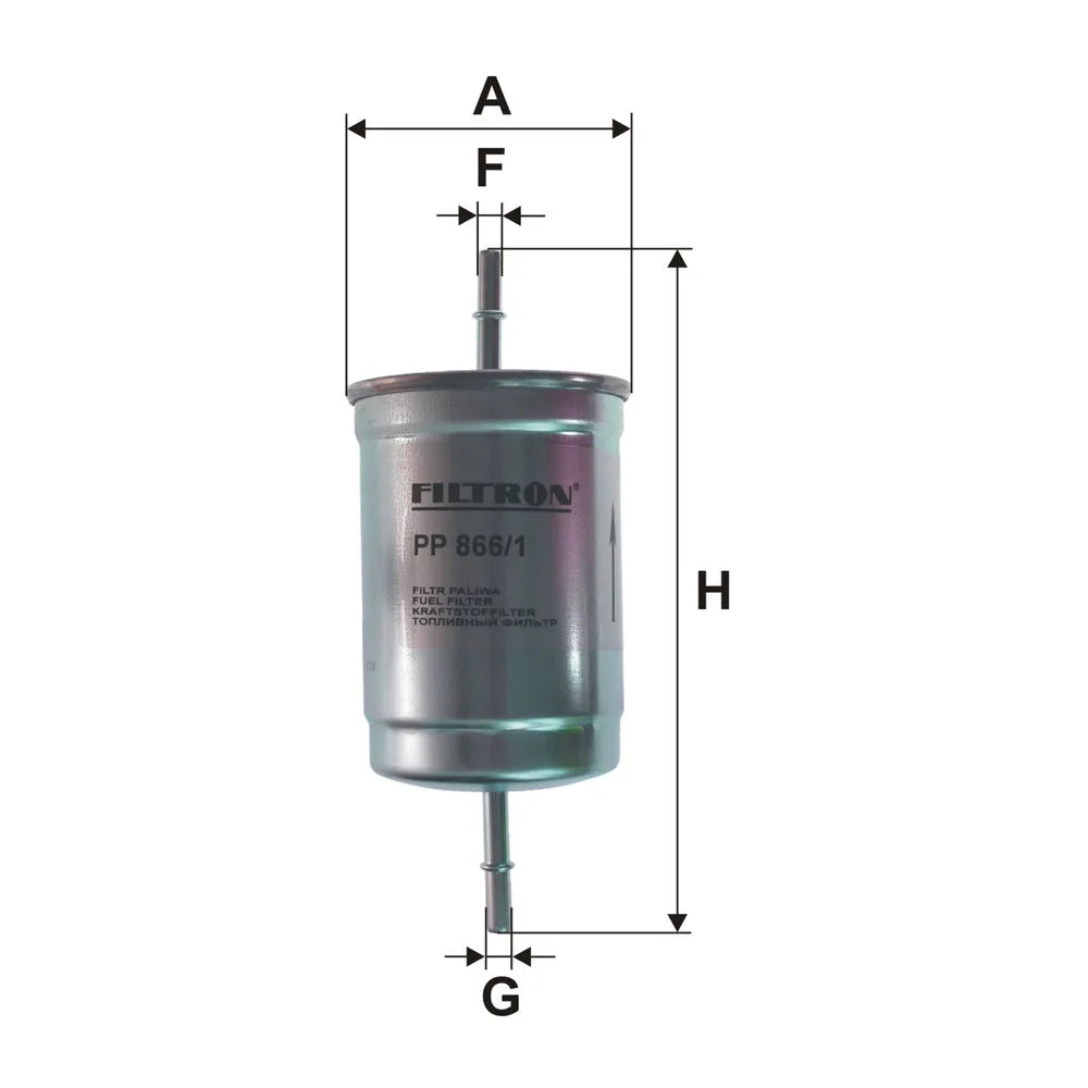 Filtru Combustibil FILTRON pentru Mitsubishi Carisma - PP 866/1