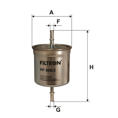 Filtru Combustibil FILTRON 0.30 kg - PP 866/2