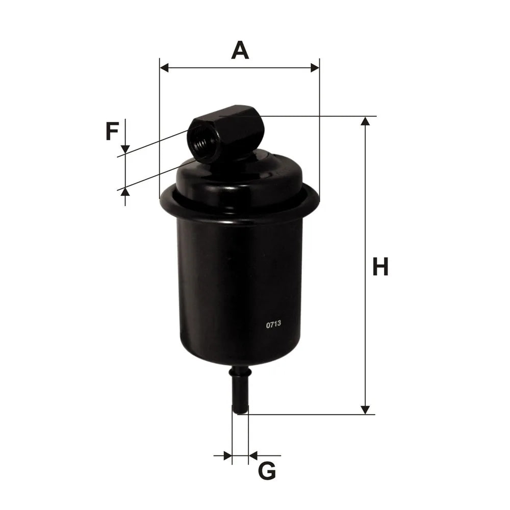 Filtru Combustibil FILTRON pentru Hyundai Atos - PP 876/3