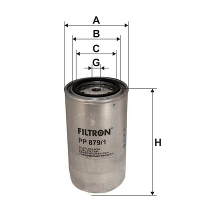 Filtru Combustibil FILTRON pentru Iveco Cityclass - PP 879/1
