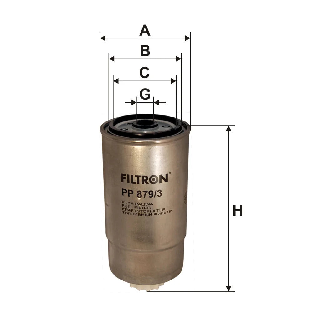 Filtru Combustibil FILTRON 0.59 kg - PP 879/3