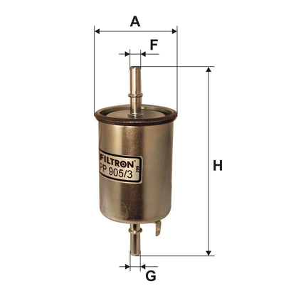 Filtru Combustibil FILTRON 0.14 kg - PP 905/3