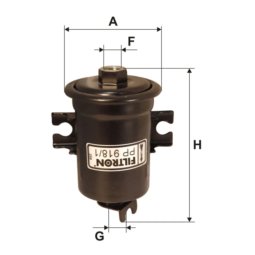 Filtru Combustibil FILTRON pentru Honda Prelude Iv, Toyota Camry - PP 918/1