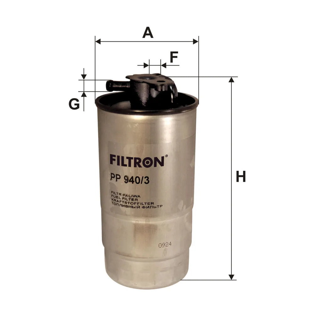 Filtru Combustibil FILTRON 0.56 kg - PP 940/3