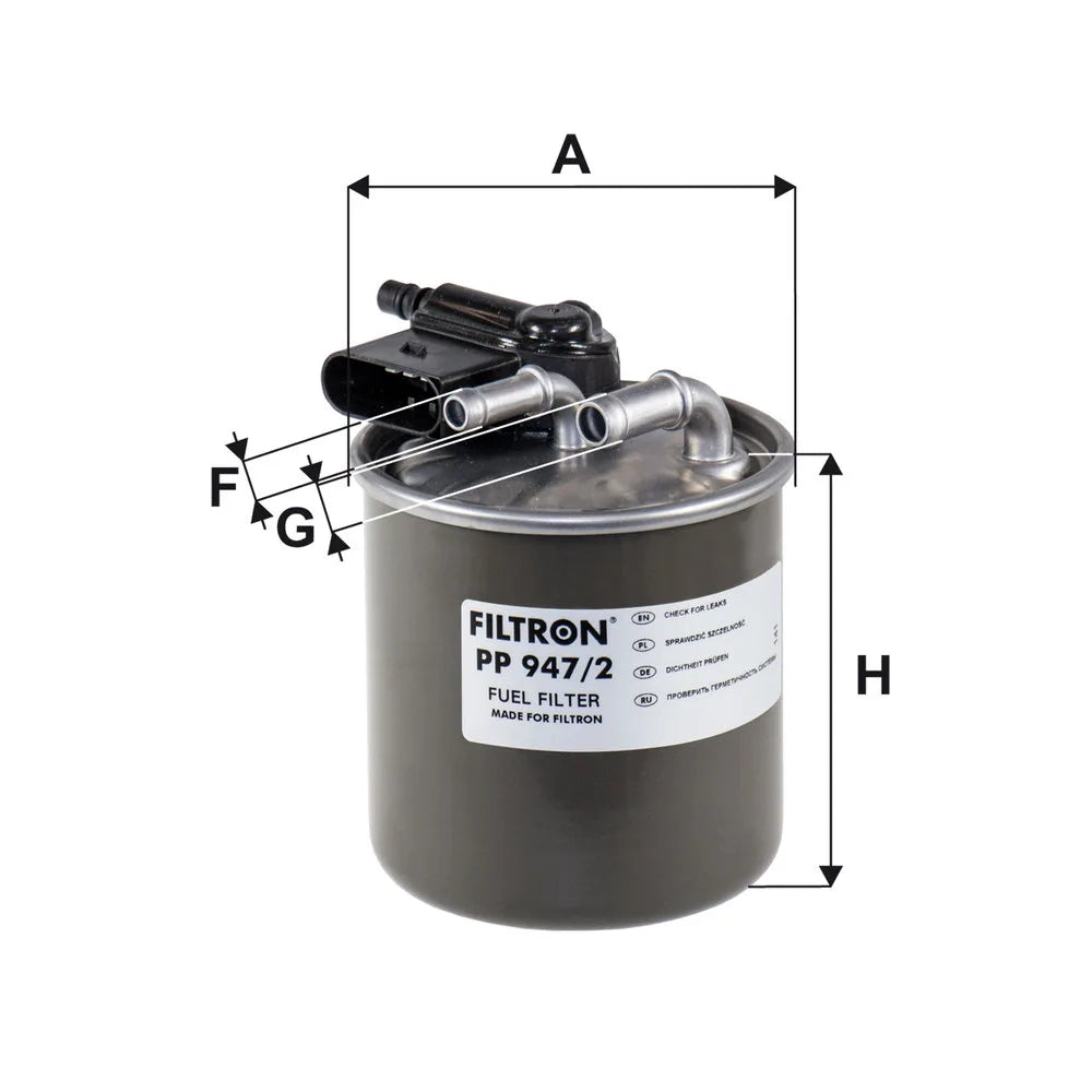 Filtru Combustibil FILTRON pentru Mercedes A - PP 947/2