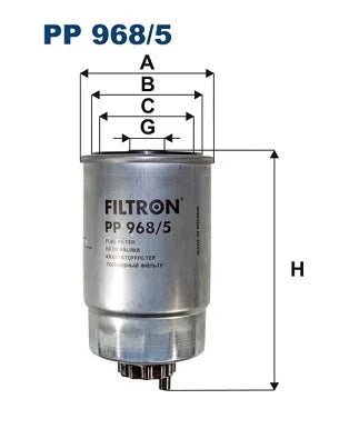 Filtru Combustibil FILTRON 0.42 kg - PP 968/5