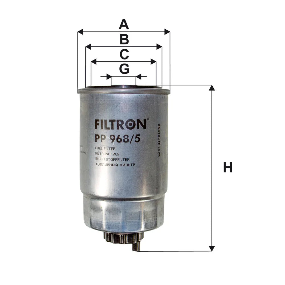 Filtru Combustibil FILTRON 0.42 kg - PP 968/5
