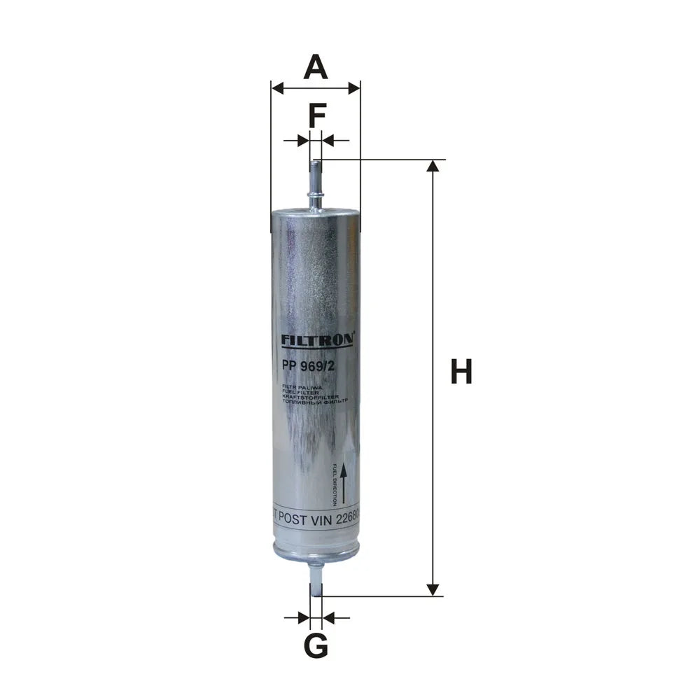 Filtru Combustibil FILTRON pentru Land Rover Freelander I - PP 969/2