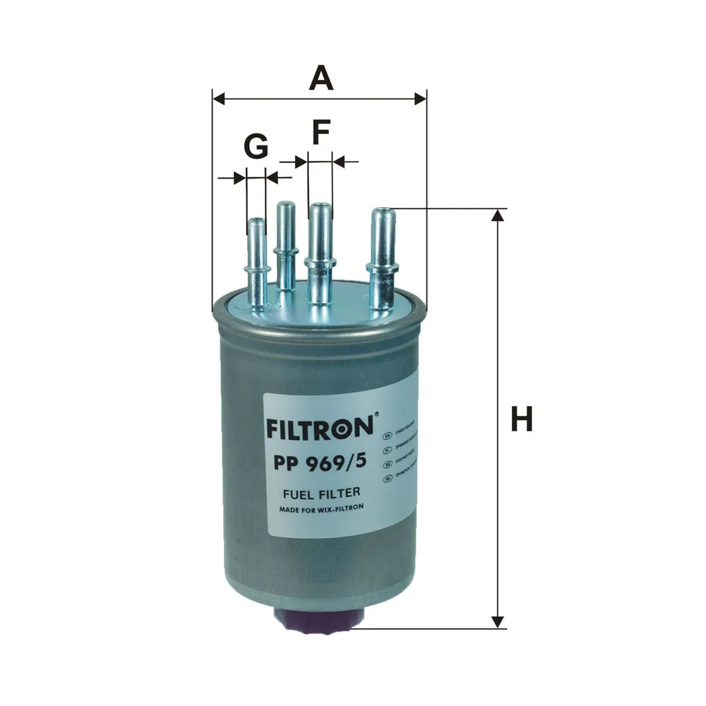 Filtru Combustibil FILTRON pentru Jaguar S-Type Ii - PP 969/5