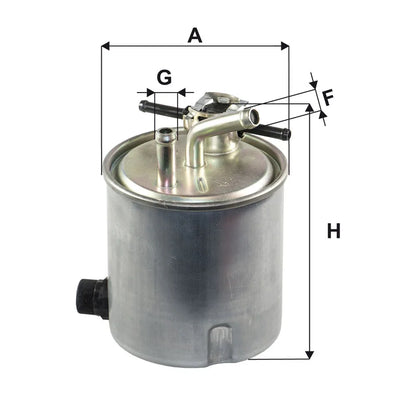 Filtru Combustibil FILTRON pentru Nissan Cabstar, Rvi Maxity - PP 971/5