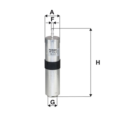 Filtru Combustibil FILTRON pentru BMW, Mini - PP 976/6