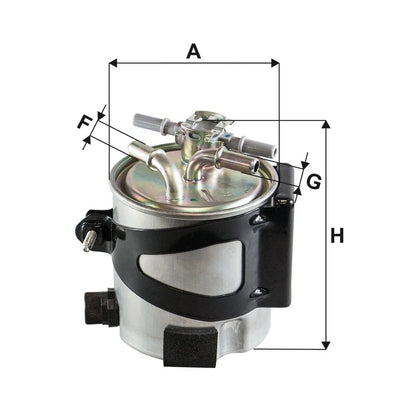 Filtru Combustibil FILTRON pentru Renault Grand Scenic Ii - PP 980/7