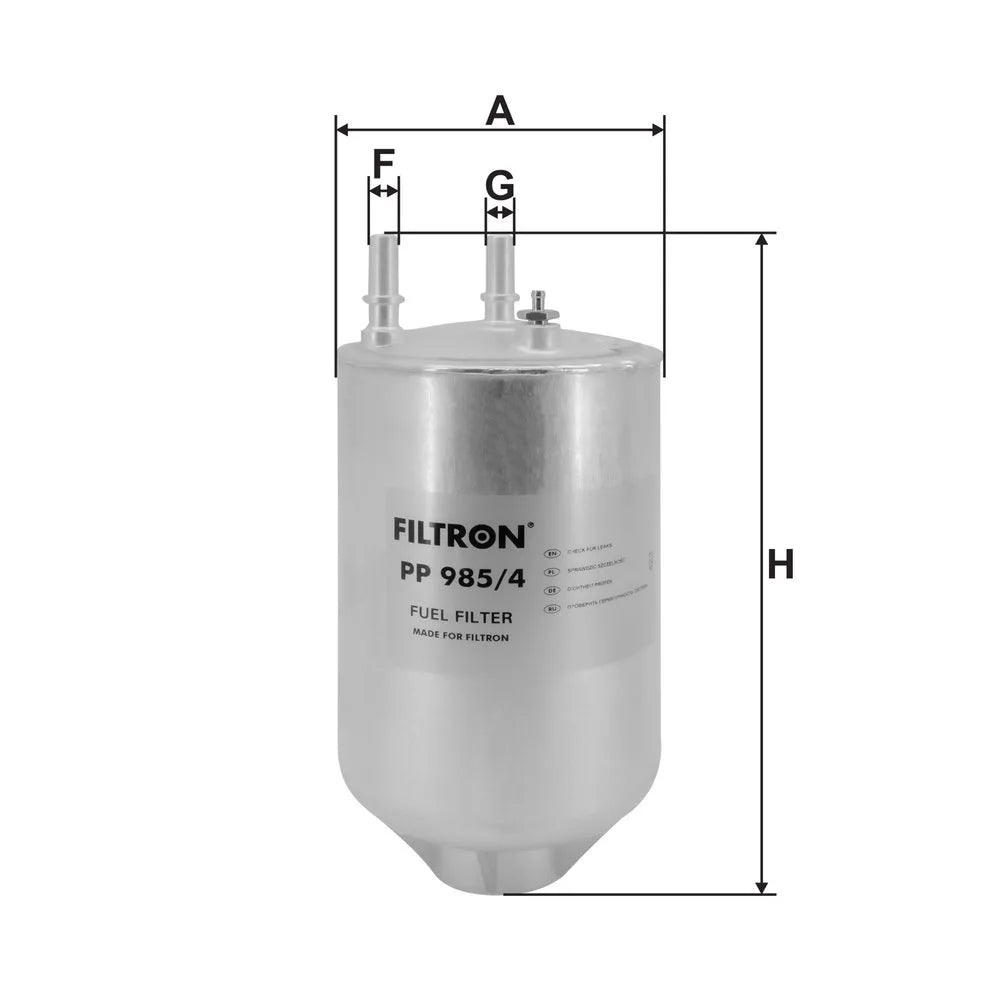 Filtru Combustibil FILTRON pentru Man Tge, Vw Crafter - PP 985/4