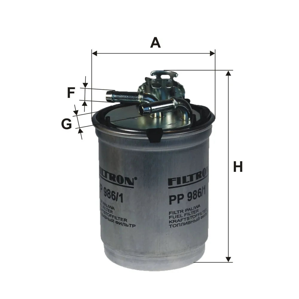 Filtru Combustibil FILTRON 0.36 kg - PP 986/1