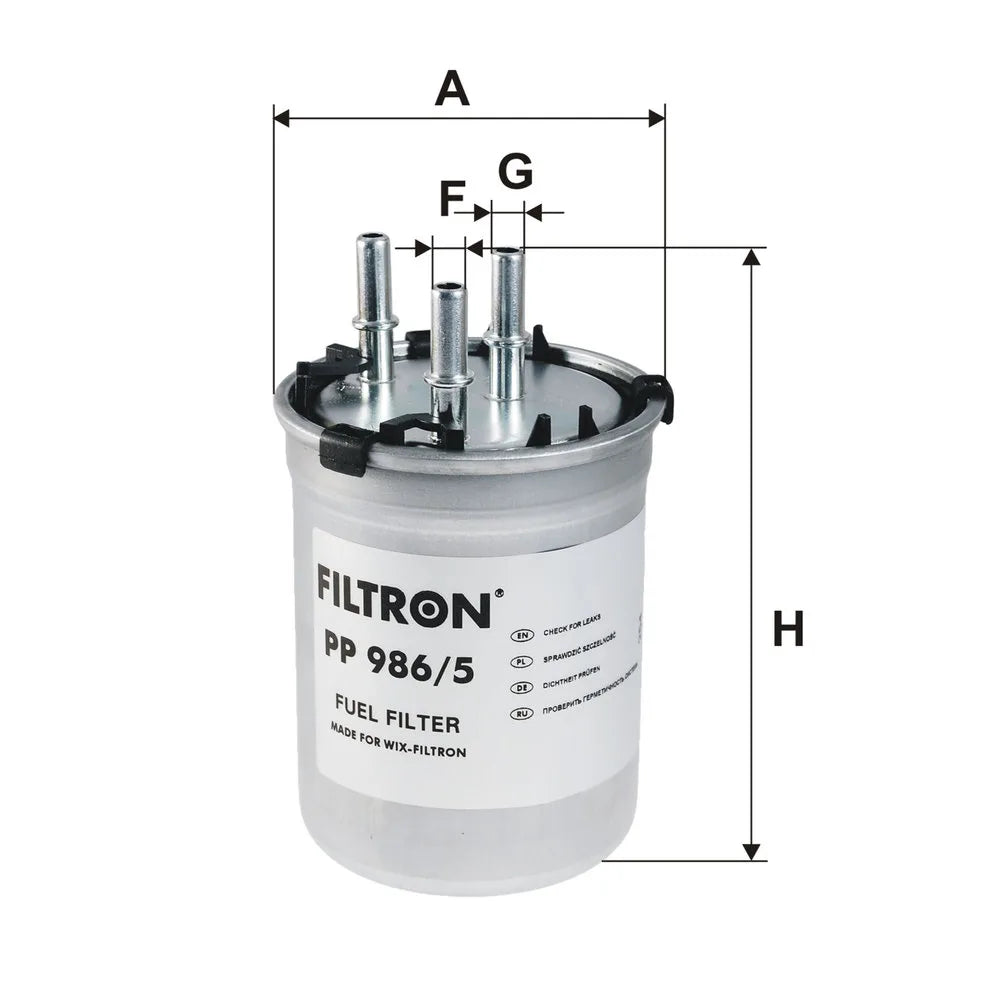 Filtru Combustibil FILTRON 0.35 kg - PP 986/5